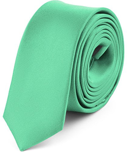 Ladeheid Herren Schmale Krawatte SP-5 (150cm x 5cm, Minze)