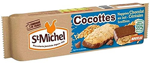 St Michel Cocottes Chocolat au lait et Céréales 140g (lot de 3)