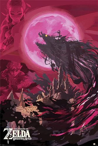 Close Up The Legend of Zelda Poster - Breath of The Wild - 61x91,5 cm
