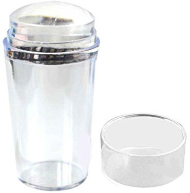 Babysbreath 1 Set Klar Nail Art Stamper Schaber Set Transparent Silikon Marshmallow Nagel Stempel Gereedschap