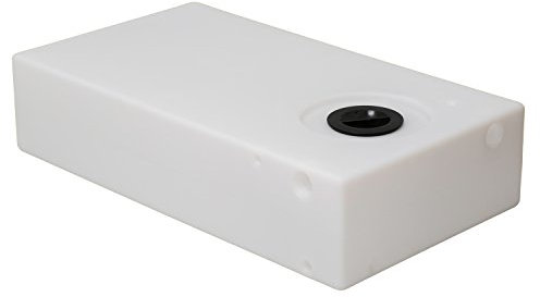 Tekcnoplast Tanque rígido neutro para agua, bidón de camping y náutica, 84 l