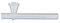 bong-discount Handpfeife, Glaspfeife, KAWUMM | 100 x 7 mm | Glas, klar