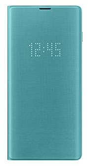 Samsung Original Galaxy S10+ Protective LED View Wallet Cover Case - Green