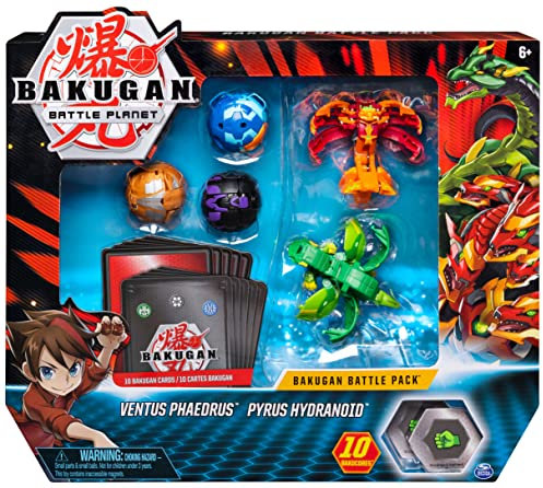 BAKUGAN Battle Pack mit 5 (2 Ultra & 3 Basic Balls), unterschiedliche Varianten