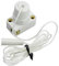K M Electronics® Miniature Mini Pull Cord Switch Wall Shaver Shower Light 2 AMP 240 Volts