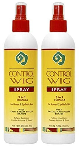African Essence Wig Control Spray 355ml - Set of 2