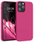 kwmobile Handyhülle für iPhone 12 Hülle/iPhone 12 Pro Hülle - Silikon Handy Case - weiche Oberfläche - kabelloses Laden - Himbeer Pink