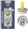 BIBS Boheme Glow Schnuller 2er-Pack. BPA-frei. Leuchtet im Dunkeln., Kirschform Nippel. Naturkautschuk/Latex, Hergestellt in Dänemark. 0-6 Monate (2er Pack), Sage Glow/Cloud Glow