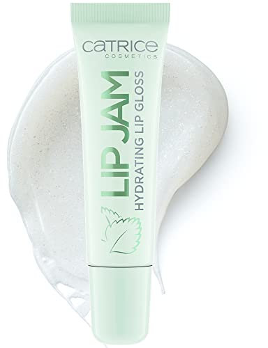 Catrice Lip Jam Hydrating Lip Gloss, Nr. 050, Transparent, Anti-Aging, feuchtigkeitsspendend, natürlich, glänzend, vegan, ohne Alkohol, ohne Konservierungsstoffe, ohne Parabene, 1er Pack (10ml)