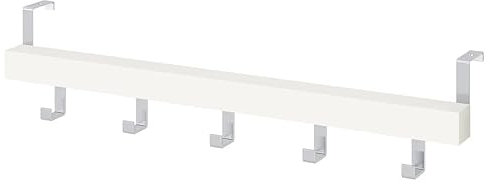 Ikea TJUSIG Wandaufhänger für Tür/Wand, 60 cm, Weiß
