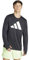 adidas Men's Run It Long Sleeve Tee, Black, L