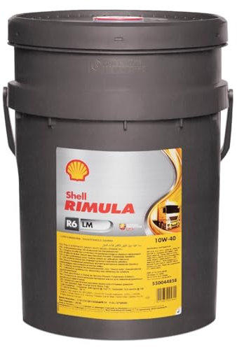 SHELL Motoröl Rimula 10W-40 Teilsynthetiköl Motorenöl 20 L