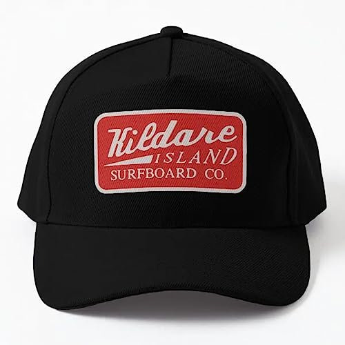 Baseballmütze Hiphop Sonnenhut Kildare Island Surf Baseballmütze Hut Snapback Jungen Lässig Einfarbige Schwarze Kappe Sommer Fischhut Sport Frauen Sonne Snapback Verstellbare Geburtstagsgeschenke