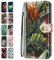 Leather Phone Case for Samsung Galaxy S23 Pattern Floral Hearts Butterfly Design Flip Wallet Cover with Card Slots Holder for Girls Boys - Leaves Flowers