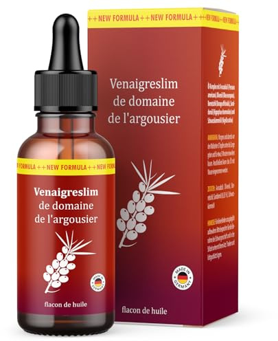 Venaigreslim gouttes | combinaison d'huiles de haute qualité | 1x30ml dans un flacon pratique à pipette