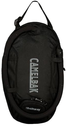 CamelBak Stoaway Trinkblasen-Reservoir für Wandern, Schnee, Laufen, isolierter Schlauch, Schwarz
