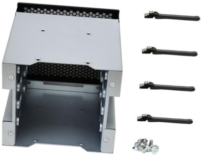 Angoily Mehrschichtige Rack-montagehalterung - 4-Bay-festplattenkäfig Für Computergehäuse Wärmeableitung Einfache Installation Material