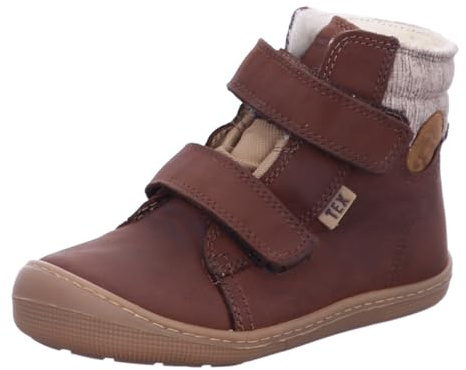 KOEL Winterstiefel/Barfußschuhe in Schokobraun mit Wollfutter+ TEX Membran * DEAN 2.0
