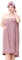 OhMill Lot 2 Serviette de Bain Grande Taille et Serviette de Cheveux Paréo de Bain Velours Corail pour Femme Peignoir de Sauna Réglable Respirant Absorbant pour Hôtel Voyage Piscine Spa