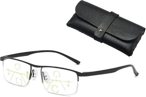 Intelligente Brille Die Sich Anpasst, Brillen Mit Automatischer Dioptrien, Automatische Zoom Brille Nah Und Fern, Anti-Blaulicht-Presbyopie-Brilles Dioptrien Automatisch Verstellbar