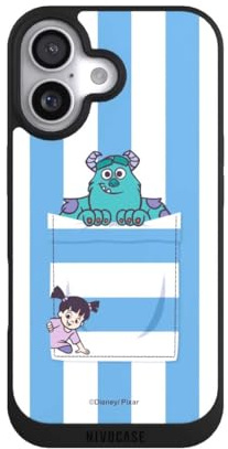 Handyhülle für Apple iPhone 17 Disney Pixar Die Monster AG Fanartikel | Hülle mit Design NIVOpure schwarz