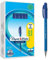 Paper Mate Flexgrip Ultra-Kugelschreiber mit Kappe | mittlere Spitze (1,0 mm) | blau stifte set | Schulsachen und bürobedarf | 12er-Box