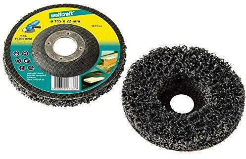 wolfcraft Universal-Reinigungsscheibe, Durchmesser 125 mm, 1 Stück, 1672000