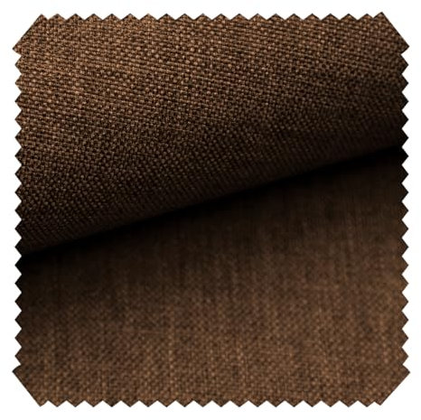 novely® LUSO | Feiner Stoff Polsterstoff Bezugsstoff Möbelstoff | Meterware | 1 lfm (12 Braun)