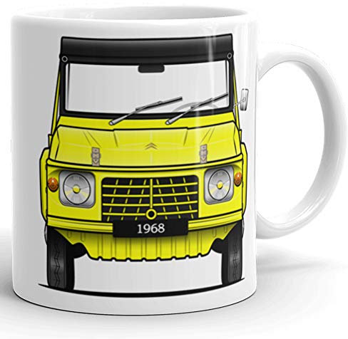 Flattwin Edition 2cv MUG - Méhari Jaune