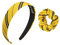 Cinereplicas Harry Potter - Accessori per capelli Classic Tassorosso - Set da 2 - Licenza ufficiale.