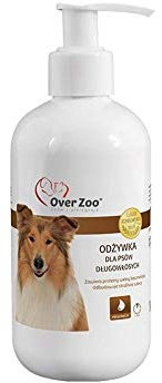 Over Zoo Spülung für langes Haar 240ml Kräftigende Spülung für Hunde mit langem und halblangem Haar