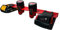 Battery Holder for Milwaukee M18 & M12 | m12 Battery Holder & m18 Battery Holder | Also Compatible with Dewalt 20V Battery | Steel Battery Organizer Storage Wall Mount Rack for Up to 4 Batteries