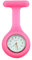 TOPSTUFF - Montre pour Blouse Infirmière Montre Silicone avec Broche pour Infirmières et à Tout Autre Professionnel de la Santé (Rose)