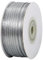 91m Satinband Geschenkband Silber 3mm Breit,Seidenband Silber Luftballon Band Schleifenband Satin Dekoband Geschenkverpackung Deko Band Stoffband für Halloween Weihnachten Hochzeit Taufe Geburtstag