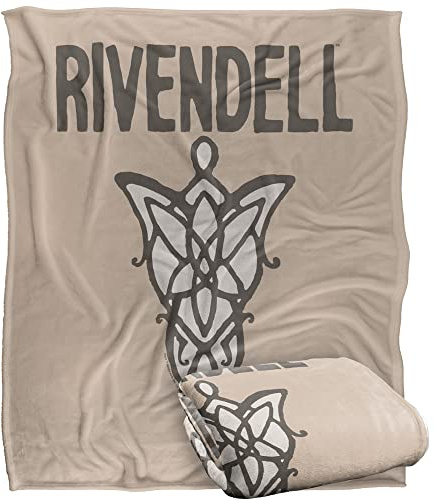 LORD OF THE RINGS Blanket, 152 x 127 cm The Homely House Silky Touch Super Soft Throw Blanket