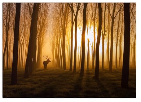Displate - Poster aus Metall - Magnet-Montage - World Class Photos - Landscapes - Once Upon a Time 67.5 cm x 48 cm
