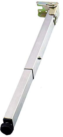 Möbelbein Metallmöbelfüße, faltbar, teleskopierbar, Tischbein, Edelstahlfüße, Tischgestell, Tischbein für Esstisch, Bürotisch, Stehtisch, Schreibtisch und Arbeitstisch (100 cm)/100 cm Made in China