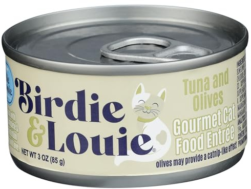 Birdie & Louie Tuna & Olives Wet Cat Food, 3 OZ
