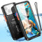 AICase Custodia impermeabile per telefono con chiusura a bottone per iPhone 6.1 [15 Pro/15/14 Pro/14/13 Pro/13/12 Pro/12], touchscreen subacqueo per spiaggia/nuoto/parco acquatico/snorkeling