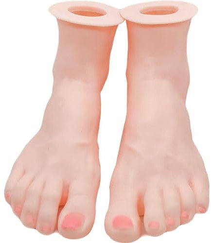 Silikon-fußmodell, Weicher Mannequin-fuß, Lebensgroße Füße, Modell, Schuhe, Schaufensterpuppe Für Schmuck, Sandale, Schuhsocke
