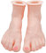 Silikon-fußmodell, Weicher Mannequin-fuß, Lebensgroße Füße, Modell, Schuhe, Schaufensterpuppe Für Schmuck, Sandale, Schuhsocke