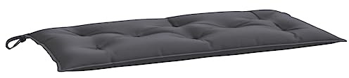 vidaXL Gartenbank-Auflage Anthrazit 100x50x7 cm Oxford-Gewebe