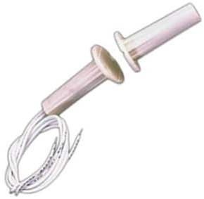 Interruptor magnético empotrable, diseño compacto, fácil instalación, ideal para control de luz y automatización del hogar.