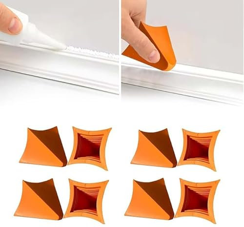 Silikon-Nahtwerkzeug, Silikon-Abdichtungswerkzeug, Fugen-Finishing-Werkzeug-Set, Fugenglättungswerkzeug, kreatives Dichtungswerkzeug, Silikon-Dichtstoff-Werkzeug für Küche, Badezimmer (8 Stück)