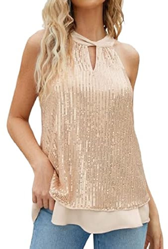 LCpddajlspig Pailletten Oberteil Damen, Pailletten Oberteil Damen, Silvester Outfit Damen, Glitzer Kleid, Glitzer Jacke Damen, Pailletten Blazer, Jumpsuit Pailletten, Nyx Adventskalender 2024