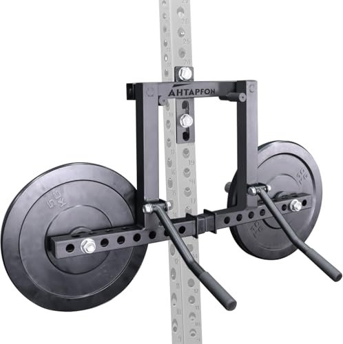 AHTAPFON Lateral Raise Attachment Standing Lateral Raise Machine Shoulder Press Machines für die Verwendung mit Gewichte Upper Body Strength Training Machine Home Gym Equipment
