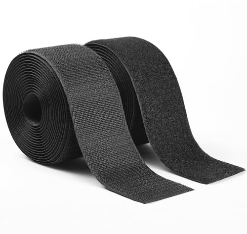 5cm x 3m Hook and Loop Tape for Sewing Clothes, Non Adhesive