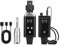 Luobannm UHF Wireless in-Ear Monitor System Portable Wireless Aurnostrutture in Tempo Reale per la Performance delle Prove della Band Cantante