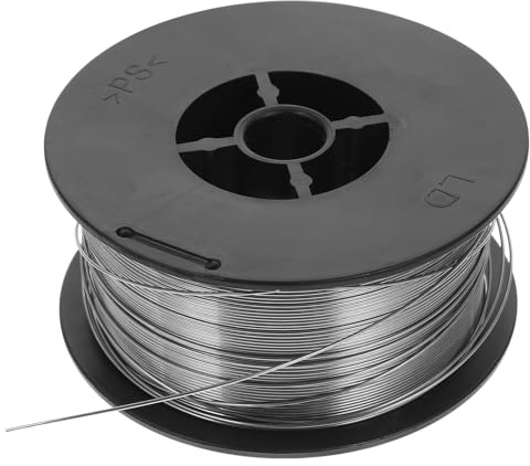 HOMOCONO Filo Animato Inox 0,8 MM 1 Kg Acciaio Inossidabile senza Gas per Saldatura Professionale in Ambienti Interni e Esterni