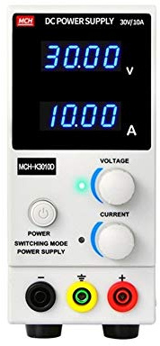 Fuente de Alimentación CC, MCH-K3010D Fuente de alimentación CC ajustable 30V 10A Voltaje constante Corriente Reparación teléfonos móviles